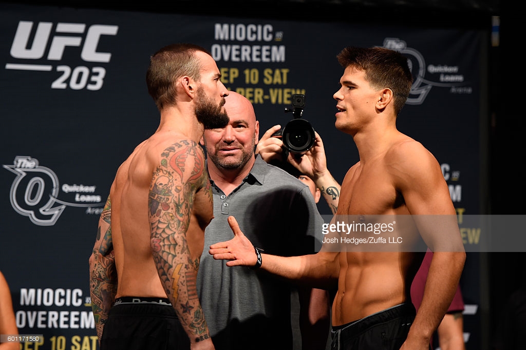 Face-off with CM Punk
