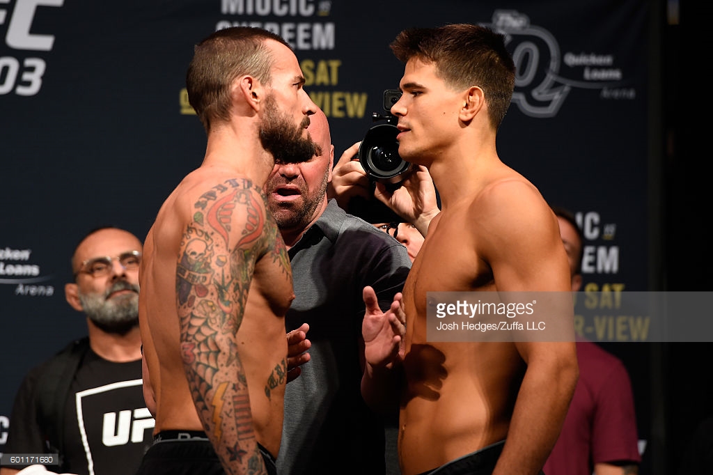 Face-off with CM Punk