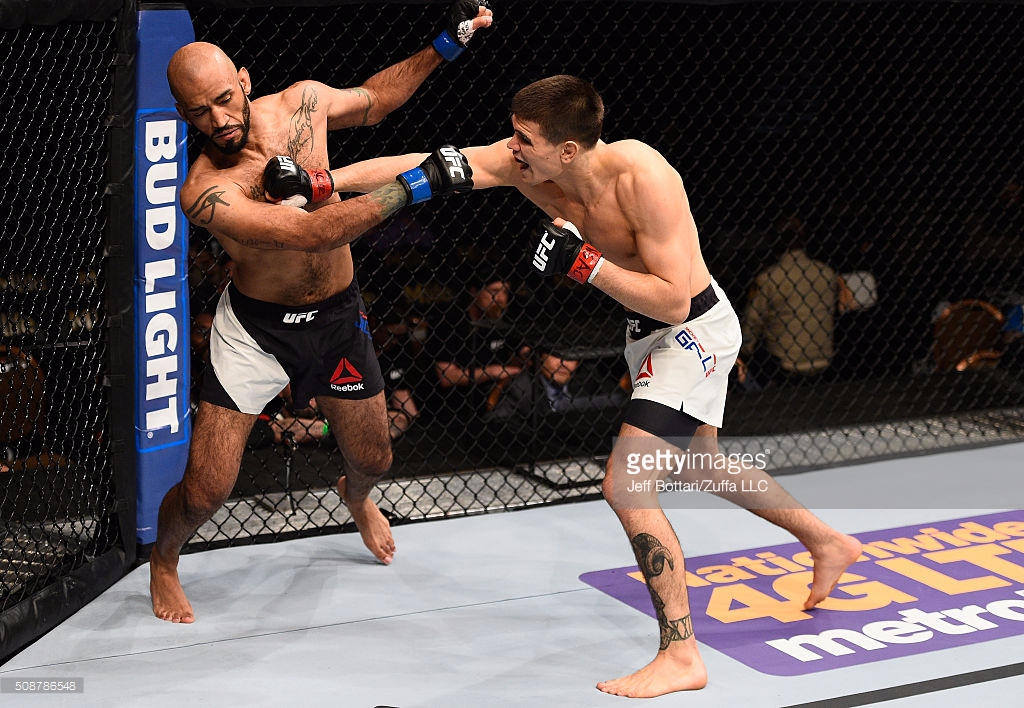 Trading strikes in the octagon